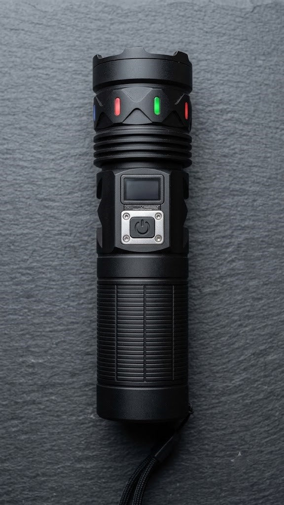 COBA CB-W702 Heavy Duty Tactical Flashlight (With Power Bank Function)