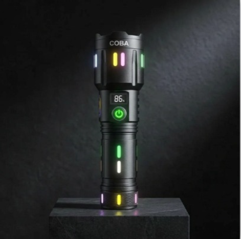 B-W702 Heavy Duty Tactical Flashlight | Zroorat Store